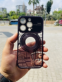 iPhone 15 Pro Lens Korumalı Telefon Kılıfı