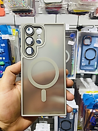 Samsung Galaxy S23 Ultra Lens Korumalı Magsafe Mat Telefon Kılıfı