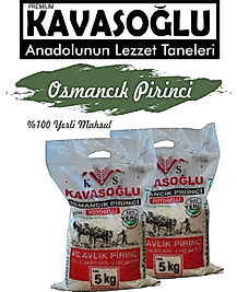 Kavasoğlu Osmancık Pirinci 5kg