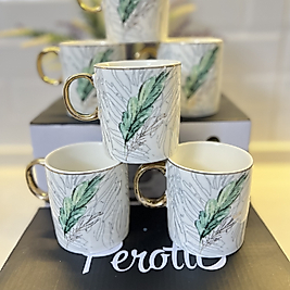 Perotti Botanica Yeşil Çiçek Kupa Takımı