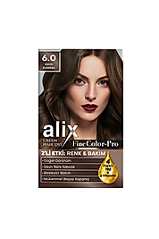 Alix Saç Boyası Kiti 6.0 Koyu Kumral 50 Ml