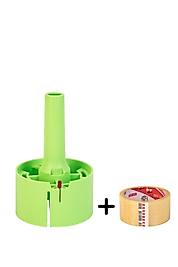 tuybox (Yeşil) +1 bant (120 yaprak) Koli bandı ile tüy toplar, tüy toplama rulosu yerine