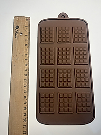 12’li Mini Çikolata Mum Kalıbı
