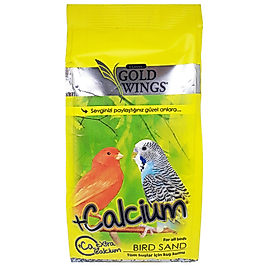 gold wings calcium bird sand