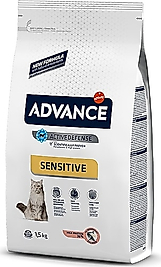 Advance Adult Sensitive Somonlu Hassas Yetişkin Kedi Maması 1.5 Kg