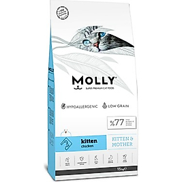 Molly Kitten Yavru Kuru Kedi Maması 2Kg