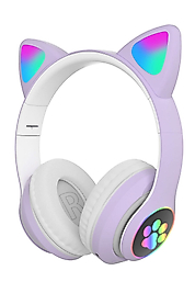 ELROND Vilya Kedi Kulağı Detaylı Bluetooth Kablosuz Kulaklık Çocuk Oyuncu (STN-28)