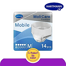 Hartmann MoliCare Premium Mobile Emici Külot 6 Damla Mavi Paket (Medium) 14'lü (4 Paket)