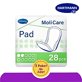 Hartmann MoliCare Pad Mesane Pedi 2 Damla (Small) 28 Adet (3 Paket)