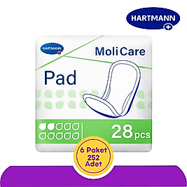 Hartmann MoliCare Pad Mesane Pedi 2 Damla (Small) 28 Adet (6 Paket)