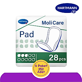 Hartmann MoliCare Pad Mesane Pedi 3 Damla (Medium) 28 Adet (6 Paket)