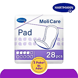 Hartmann MoliCare Pad Mesane Pedi 4 Damla (Large) 28 Adet (3 Paket)