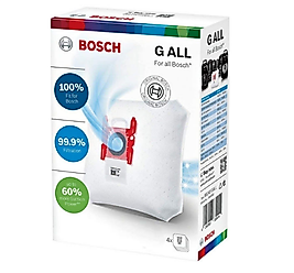 Bosch - Siemens - Profilo Uyumlu Kutulu G ALL Toz Torbası 4lü ( Type:G )