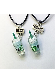 Best Friends Starbucks Kolye 2li