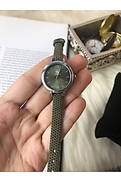 Alsaat Minik Vintage Kayışlı Kadın Saati
