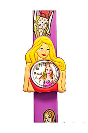 Barbie Kız Çocuk Kol Saati Karikatürlü
