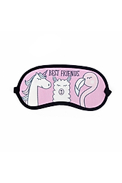 Yıkanabilir Pamuklu Parti Maskesi Göz Bandı Best Friends