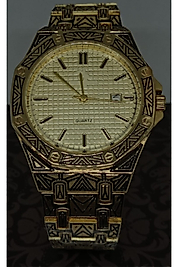 Rolex Model Işlemeli Antik Saat