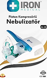 İron Kompresörlü Nebulizatör Kapaklı AL-20