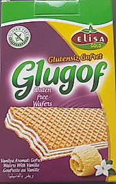 Elisa Gold Glutensiz Glugof Vanilya Aromalı Gofret 125 gr