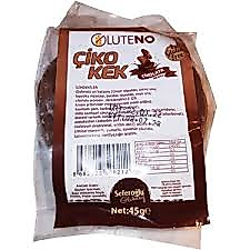 Gluteno Seferoğlu Glutensiz Çiko Kek Kakaolu 45 gr