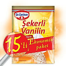 Dr Oetker Dr.Oetker Şekerli Vanilin 5 gr 15'li paket