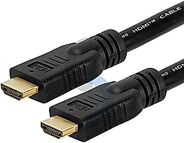 CableVantage HDMI 1.4V Cable(100 Feet) Support 3D,1080P,Ethernet,Audio Return For HDTV PC TV Computer PS4 Xbox Monitiors Black