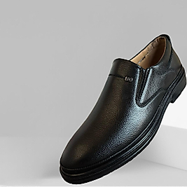 Siyah Confort Klasik Erkek Ayakkabı 1005