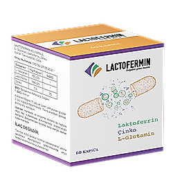 LACTOFERMİN/ Laktoferrin - Glutamin - Çinko 60 Kapsül