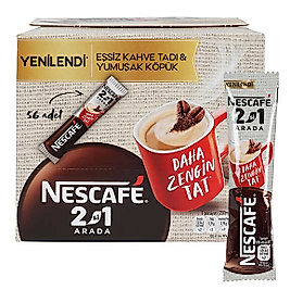 Nescafe 2'si 1 Arada Kahve 56 Adet