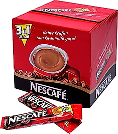 Nescafe 3'ü 1 Arada Kahve 17,5 gr 72 Adet