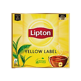Lipton Yellow Label Bardak Poşet Çay 100 Adet