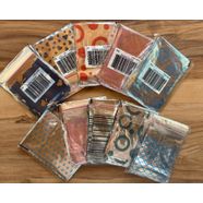 300 Adet 7x9 Metalize Bantlı Hediye Poşeti 7x9 Cm 300 Adet Hediye Paketi