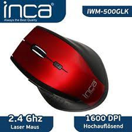 Inca ıvmd-500glk Kırmızı Kablosuz Mouse