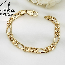 14K Kuşgözü Çelik Bileklik