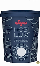dyo hobilüx herşeyi boyayan boya 0.9 lt luna otu