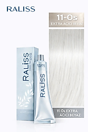 RALİSS SAÇ BOYASI 60 ML. (11-0S EXTRA AÇICI BEYAZ)