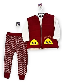Cute Duck 2 Ördek Kafası 4'lü Erkek Takım Lü 6-18 Ay