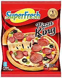 SUPERFRESH PİZZA KİNG 4 ADET 780G