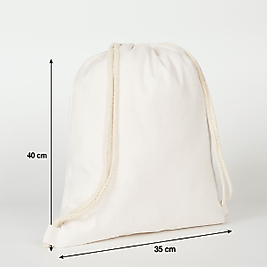 "Cuma Sünnetleri" Baskılı Ham Bez Sırt Çantası %100 Pamuk