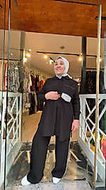 PUANE İKİLİ TAKIM-SİYAH
