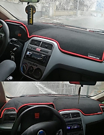 Fiat Grande Punto 2005 - 2018 Konsol Torpido 3D Koruma