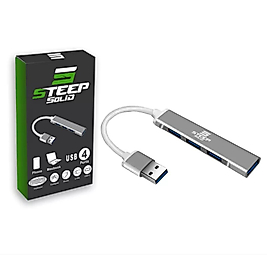 Ultra Slim 4 Port USB 3.0 Hub Çoklayıcı - Çoğaltıcı (Metal)