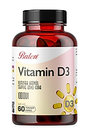 Balen Vitamin D3 Kapsül