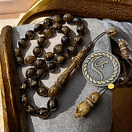 Halkalı Model Kahverengi Katalin Tespih