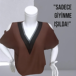 omuz detaylı bluz