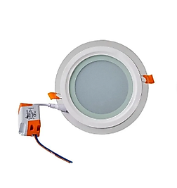 OOKAY 12W YUVARLAK CAM PANEL (SIVA ALTI)BEYAZ 6500K