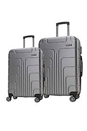 Orta Ve Kabin Boy Polikarbon Valiz 4x2 Teker Gri 1450