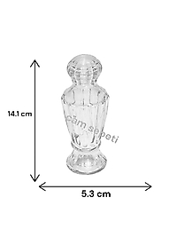 100 cc Hürrem Vazo Cam Kolonya Şişesi - Tuğra Kapak
