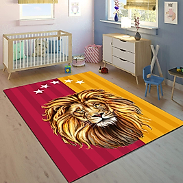 Minibabyrooms  Aslan Kral Desenli Çocuk Odası Halısı